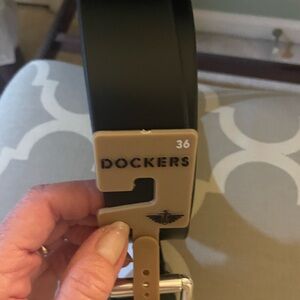 Dockers Men’s Black Belt